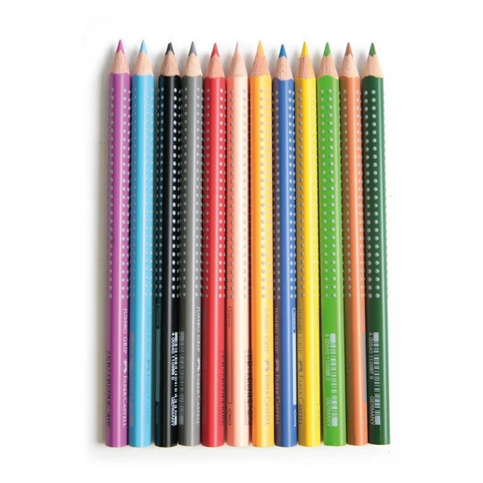Crayons de couleurs jumbo grip