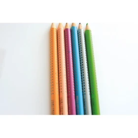 Crayons de couleurs jumbo grip