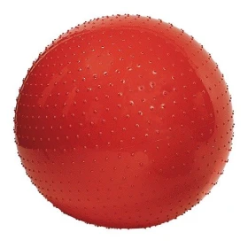 Ballon à picots 100 cm - rouge