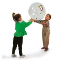 Ballon activité transparent 50 cm