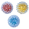 Balles à billes sonores par 3