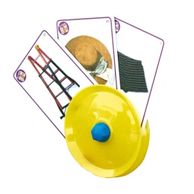 Porte-cartes rond