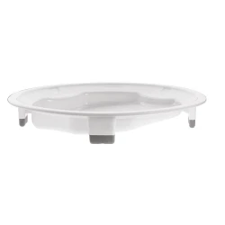 Assiette anti-dérapante