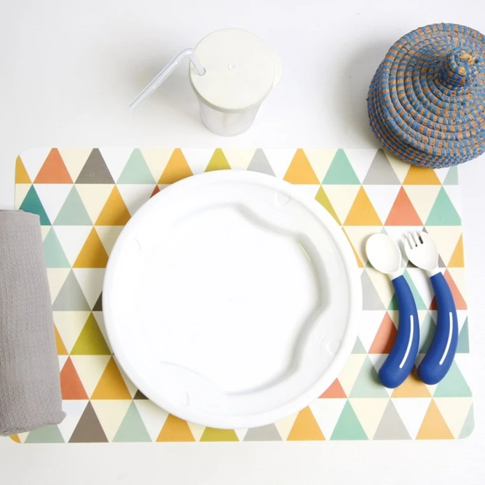 Assiette anti-dérapante