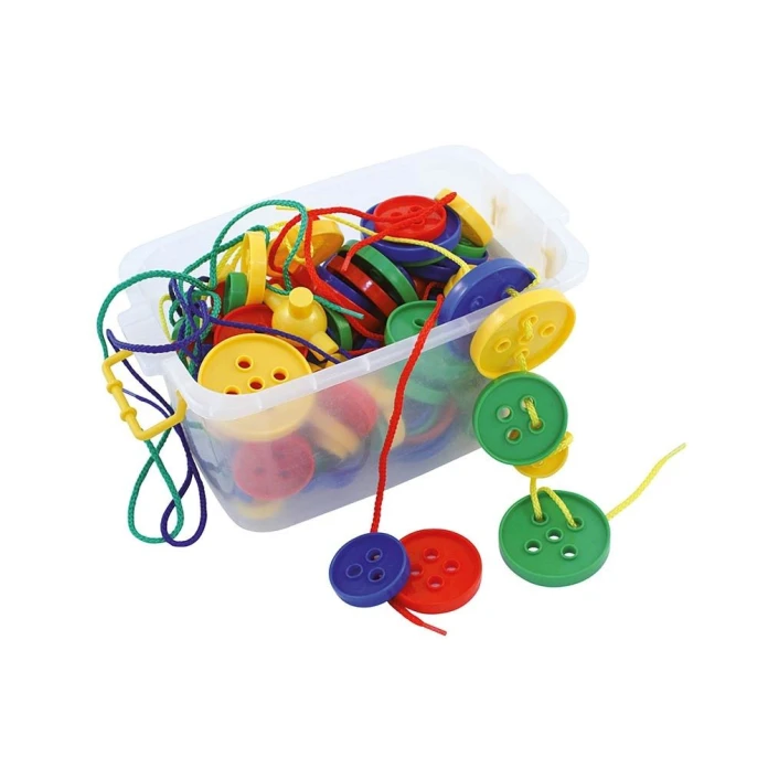 Baril 100 boutons de laçage