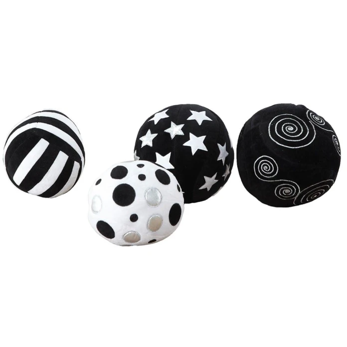 Balles noires et blanches xxl