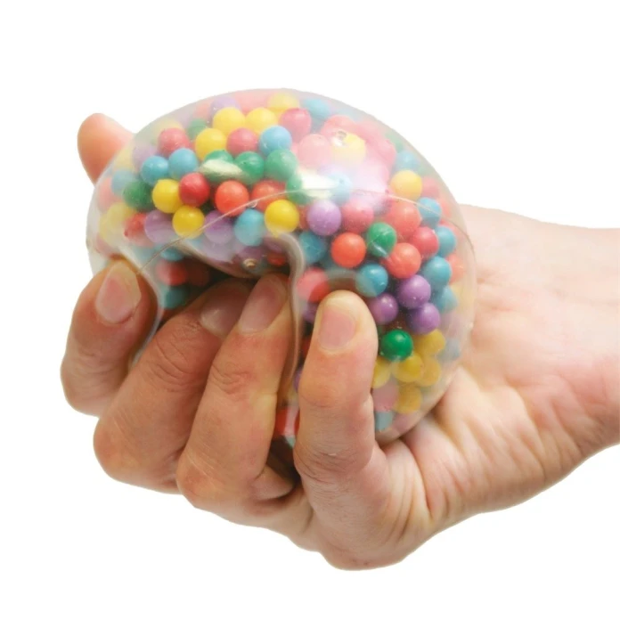 Fidget balle billes multicolores