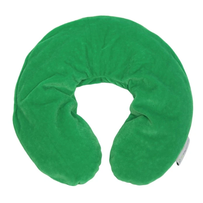 Coussin de nuque chauffant lesté