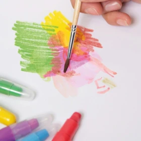 Crayons de couleurs smoothy par 6