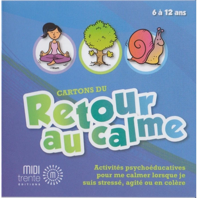 Retour au calme - cartons de jeu