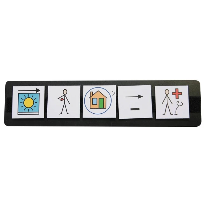 Bande phrase avec bande velcro