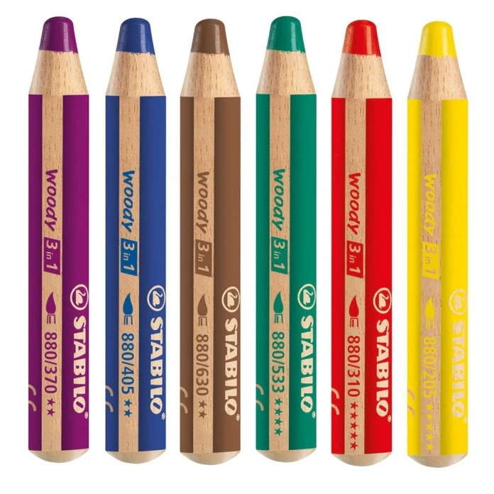 Crayons de couleurs xxl 3 en 1