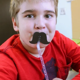 Embout paille ark - moustache x 2