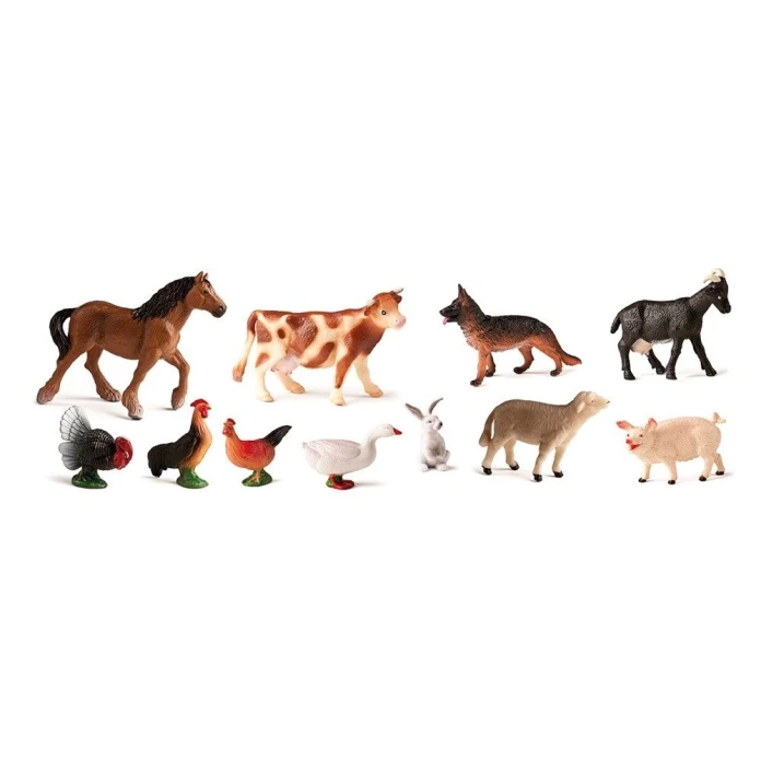 Les figurines animaux de la ferme