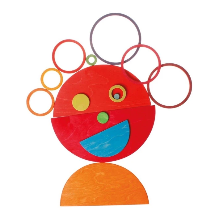 Grands demi-cercles en bois