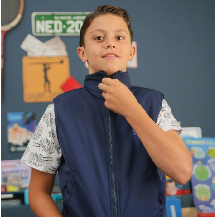 Le gilet sans manche lesté