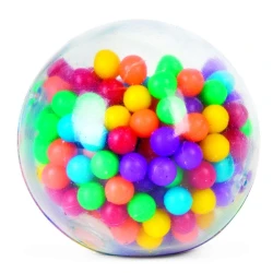 Balle à billes multicolore