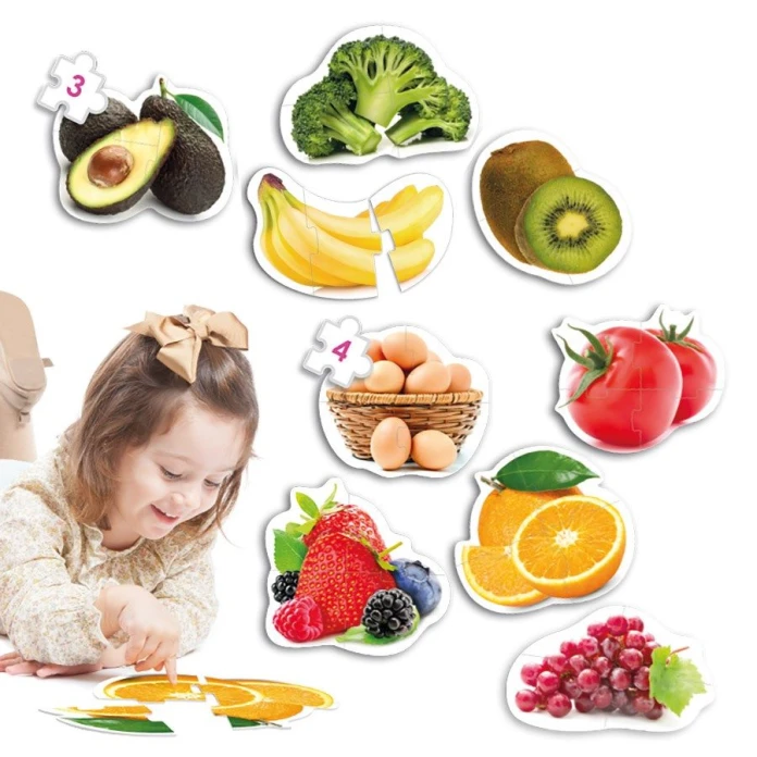 Maxi puzzles aliments