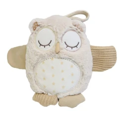 Doudou sensoriel hibou