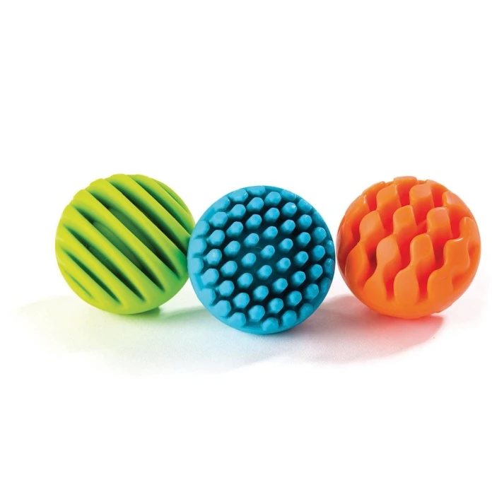 Balles sensory rollers par 3