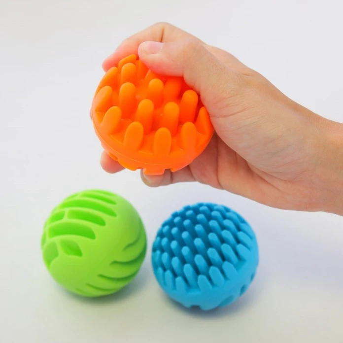 Balles sensory rollers par 3
