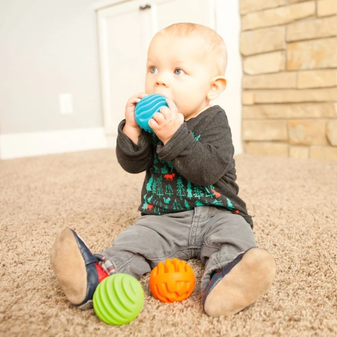Balles sensory rollers par 3