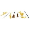Figurines instruments de musique