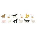 Figurines animaux de la ferme