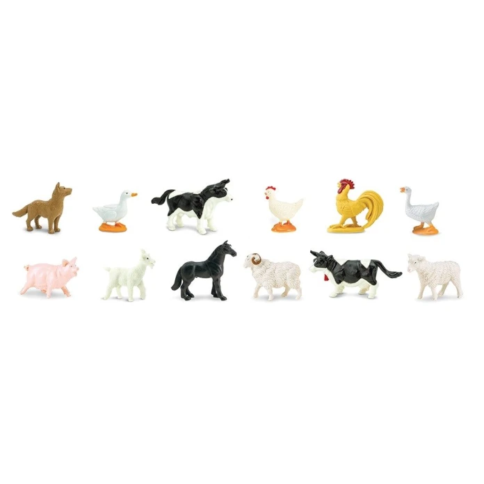 Figurines animaux de la ferme