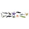 Figurines autour de l'ocean