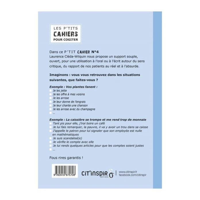 Les p’tits cahiers pour cogiter – n°4 supposons que…