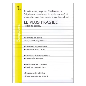 Les p’tits cahiers pour cogiter – n°3 comparons