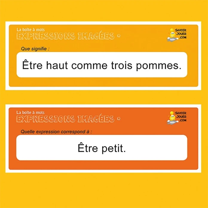 La boîte à mots: expressions imagées