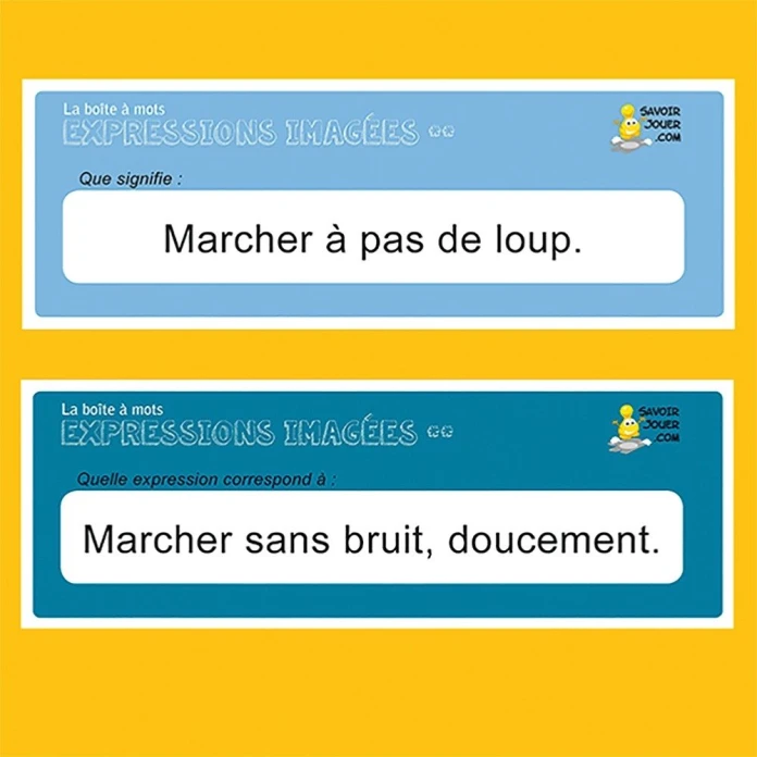 La boîte à mots: expressions imagées