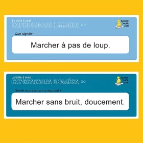 La boîte à mots: expressions imagées