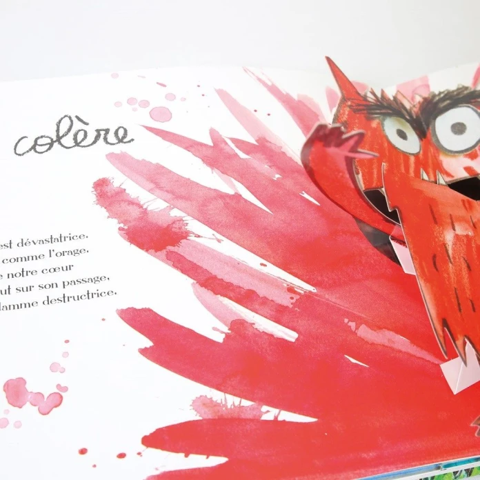 La couleur des émotions - Un livre tout animé