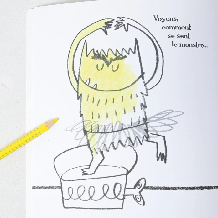 La couleur des émotions - Le cahier de coloriage