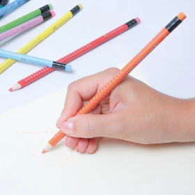 Crayons de couleurs grip par 10