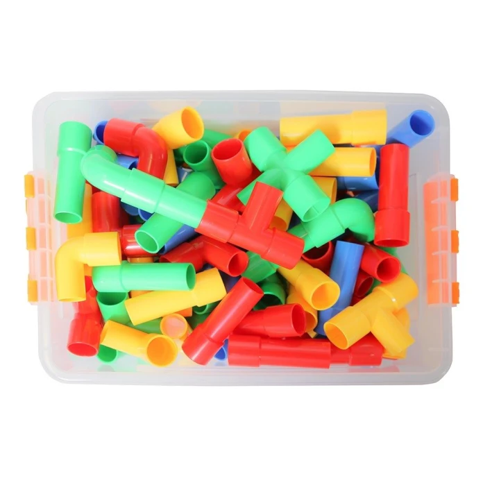 Jeu de construction tubes