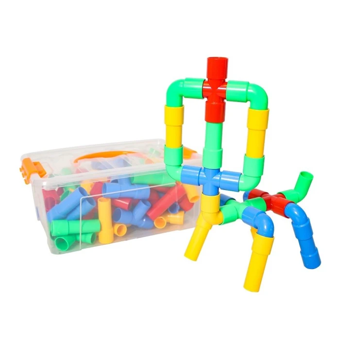 Jeu de construction tubes