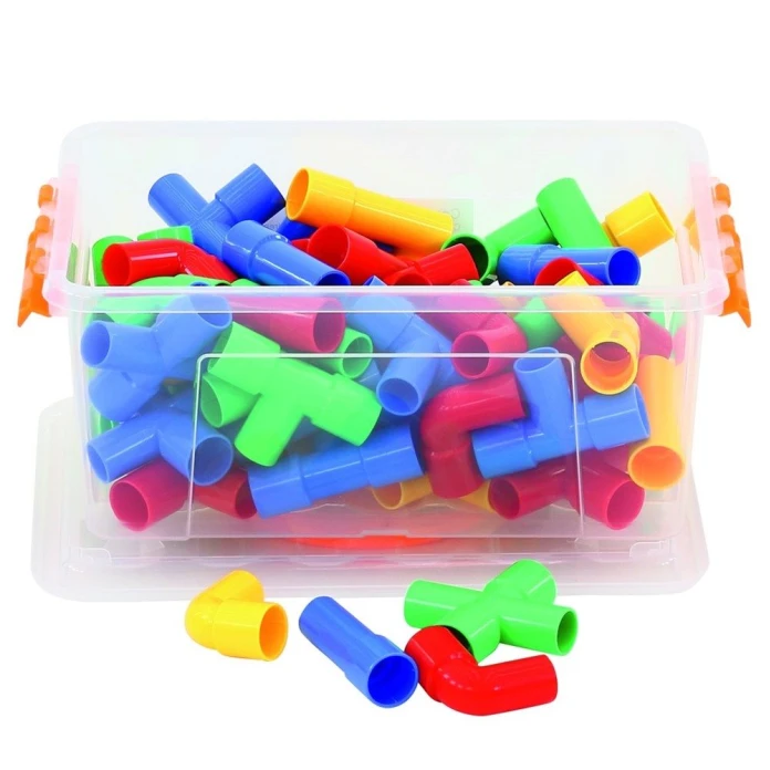 Jeu de construction tubes