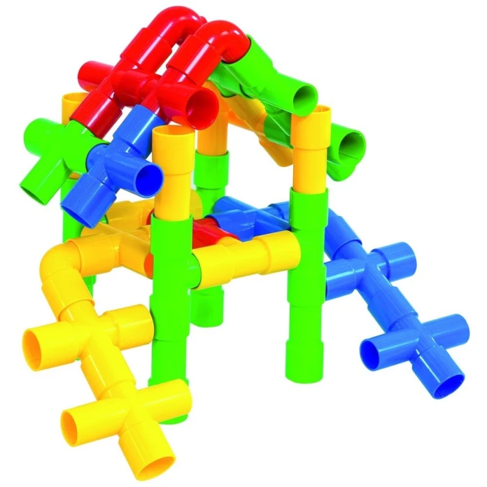 Jeu de construction tubes