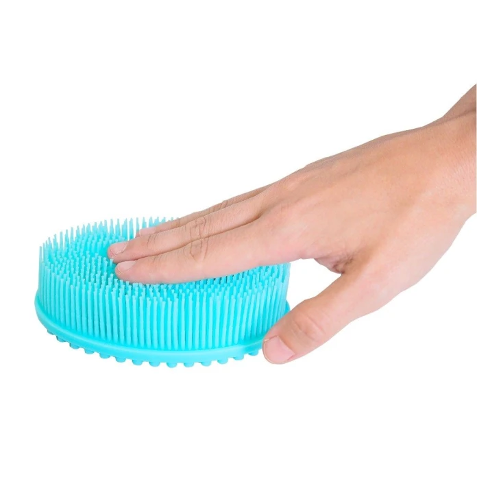 Brosse silicone sensorielle