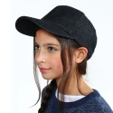 Casquette denim lestee