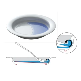 Grande assiette en mélamine 26 cm