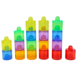 Petits pots translucides