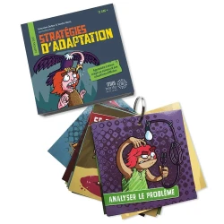 Cartons des stratégies d'adaptation