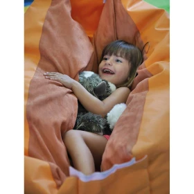 Pouf cocon - Orange