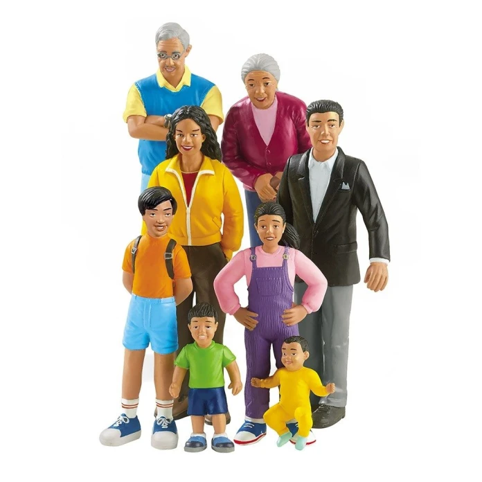 Ma famille en figurines – héritage hispanique