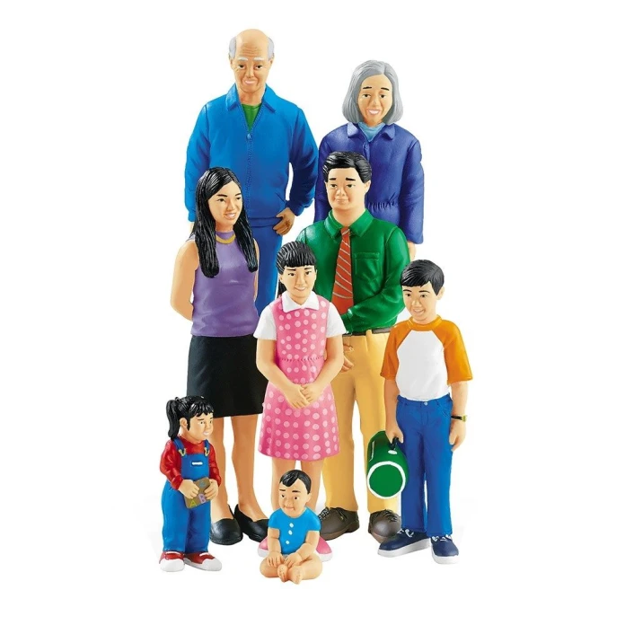 Ma famille en figurines – héritage asiatique